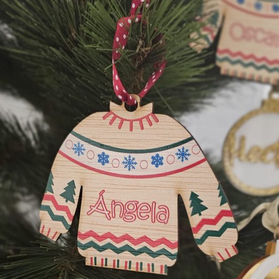 Jersey navideño personalizado