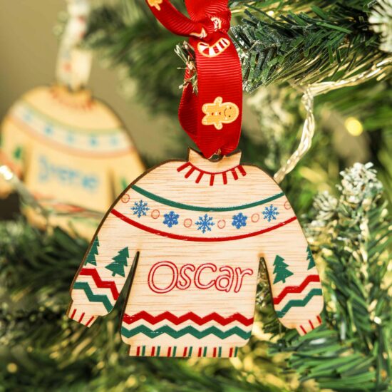 Jersey navideño personalizado