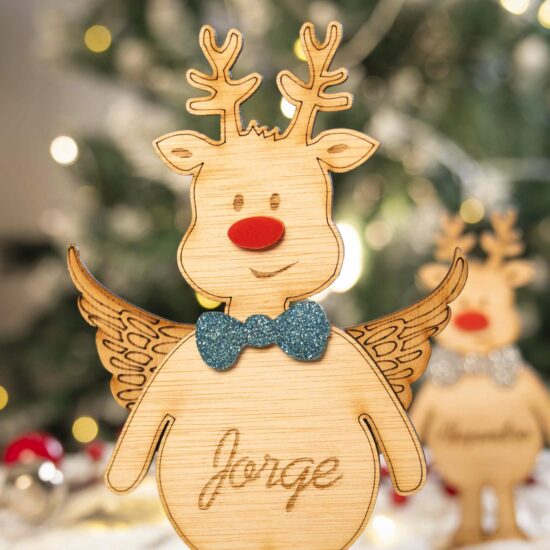 Reno Alas de Ángel con nombre (individual)