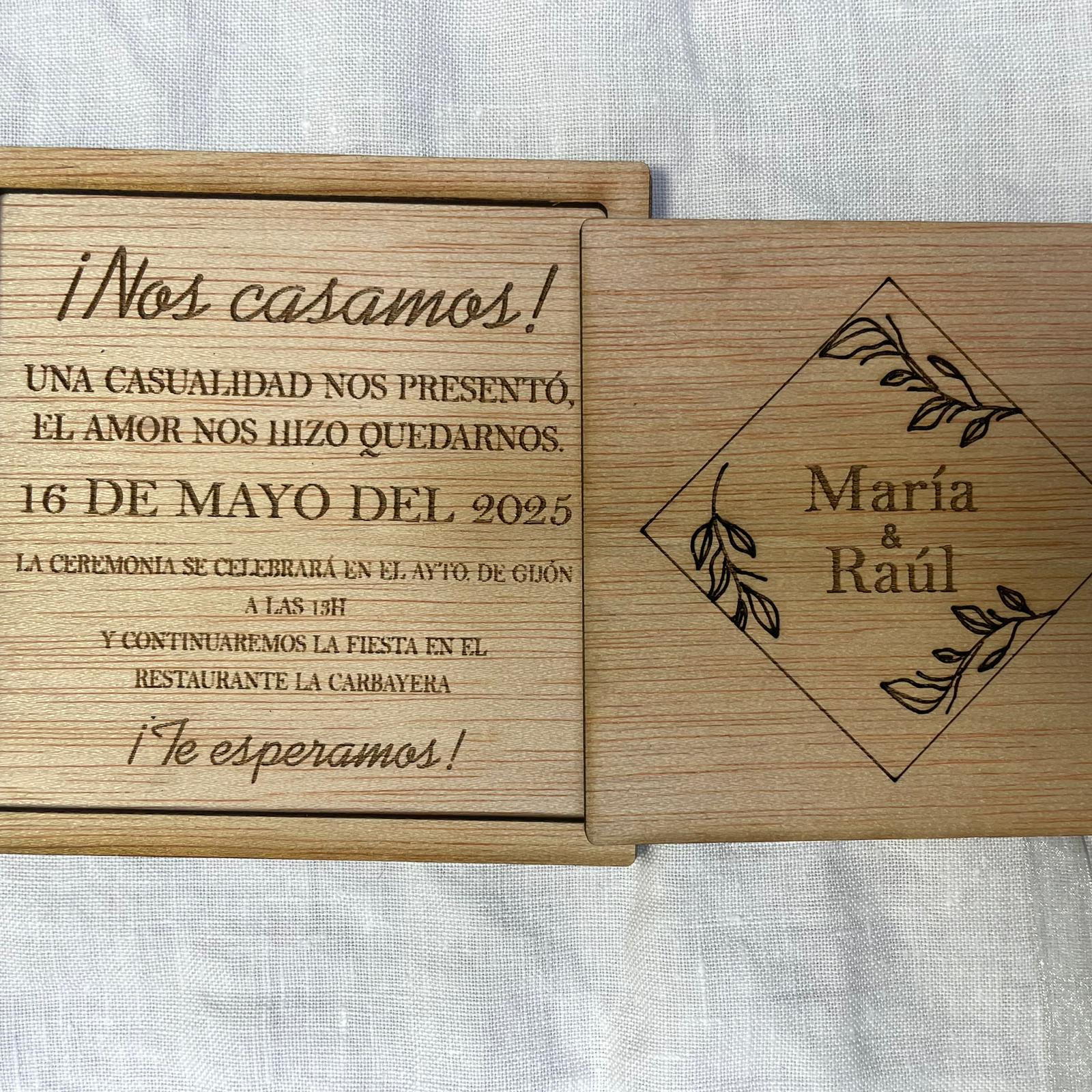 Detalle artesanal para eventos