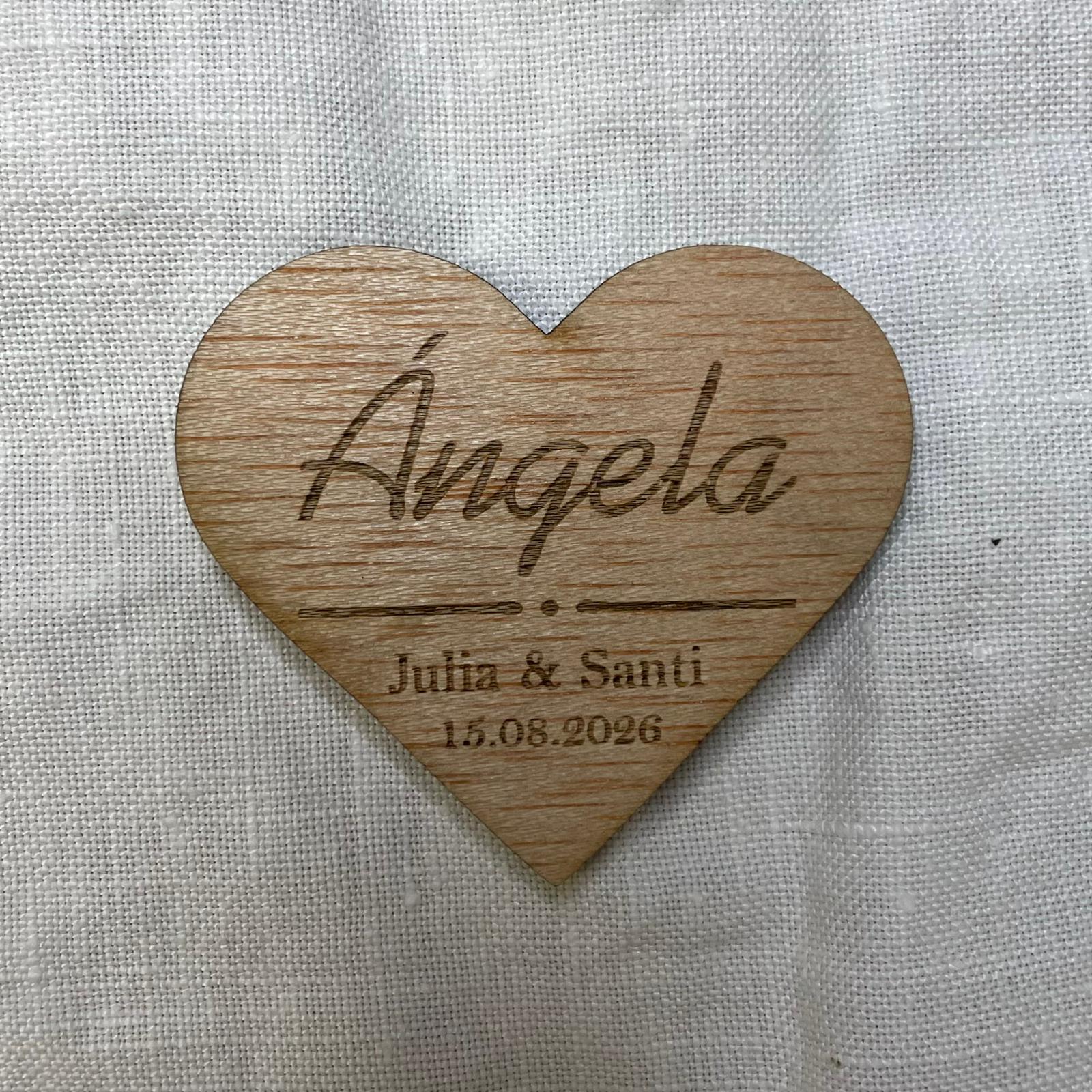 Detalle artesanal para eventos