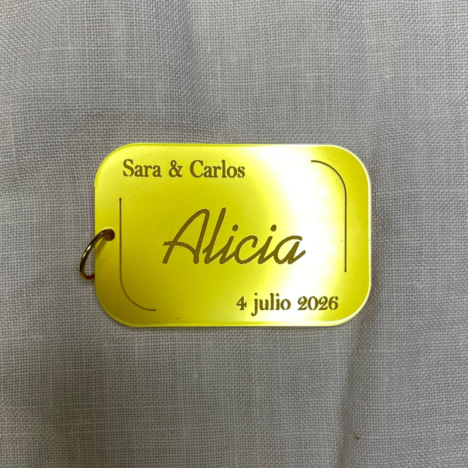 Detalle artesanal para eventos