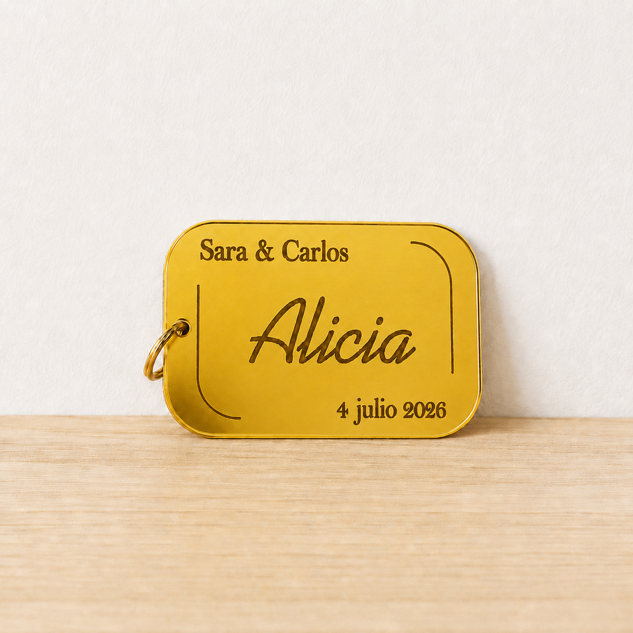 Detalle artesanal para eventos